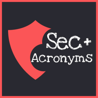 Sec+ Acronyms Pt. 1 - CYBER TEAM